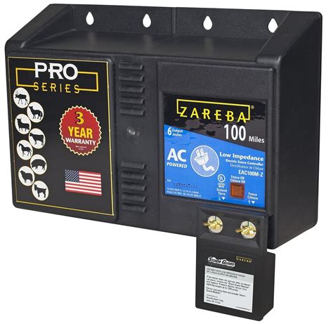 100 mile electric fence box|zareba 100 mile fence charger.